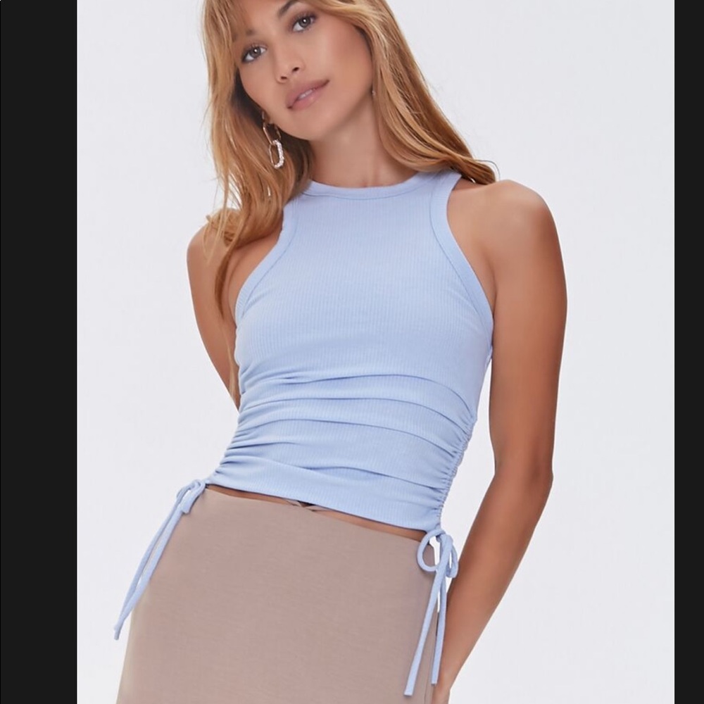 Forever 21 blue tank
